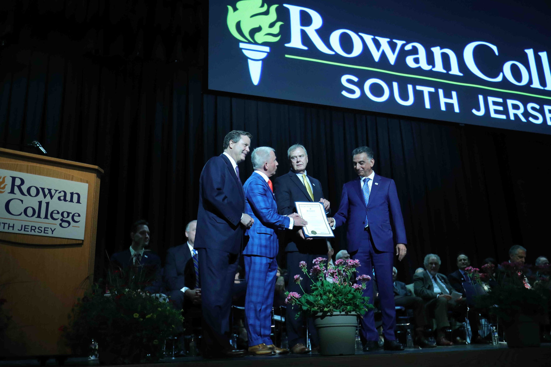 Rowan College of South Jersey celebration